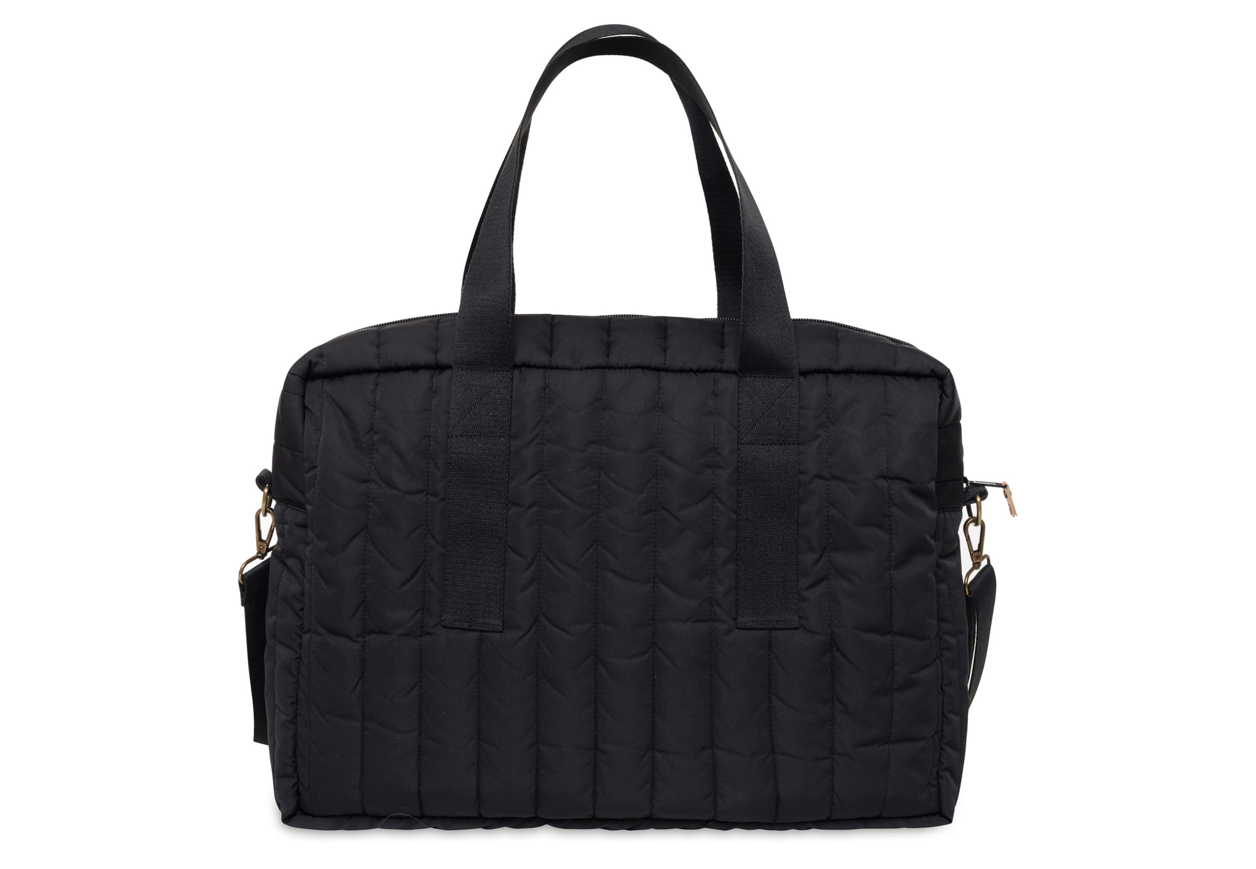 Jollein Sac à langer Puffed Moos Noir Imperméable Multifonctionnel