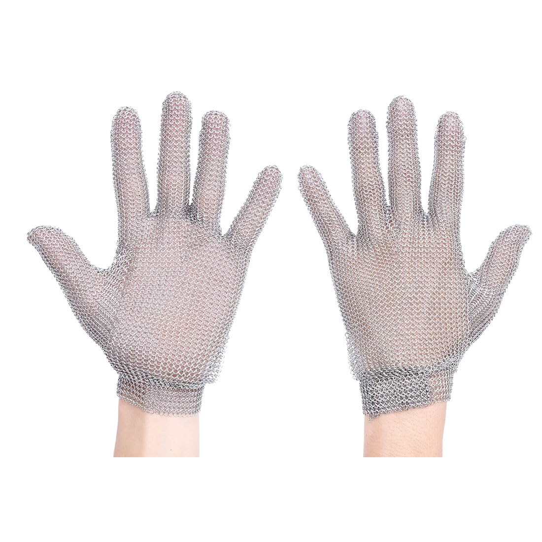 Gant de cotte en maille argent, industrie alimentaire Portwest AC01