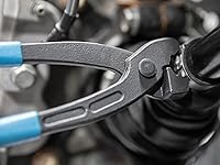 Vista 2 de SuperATV Alicates de abrazadera de bota CV Hecho de acero resistente Ancho de diente de 1/2 pulgada Mango de goma mejora el agarre Hace que