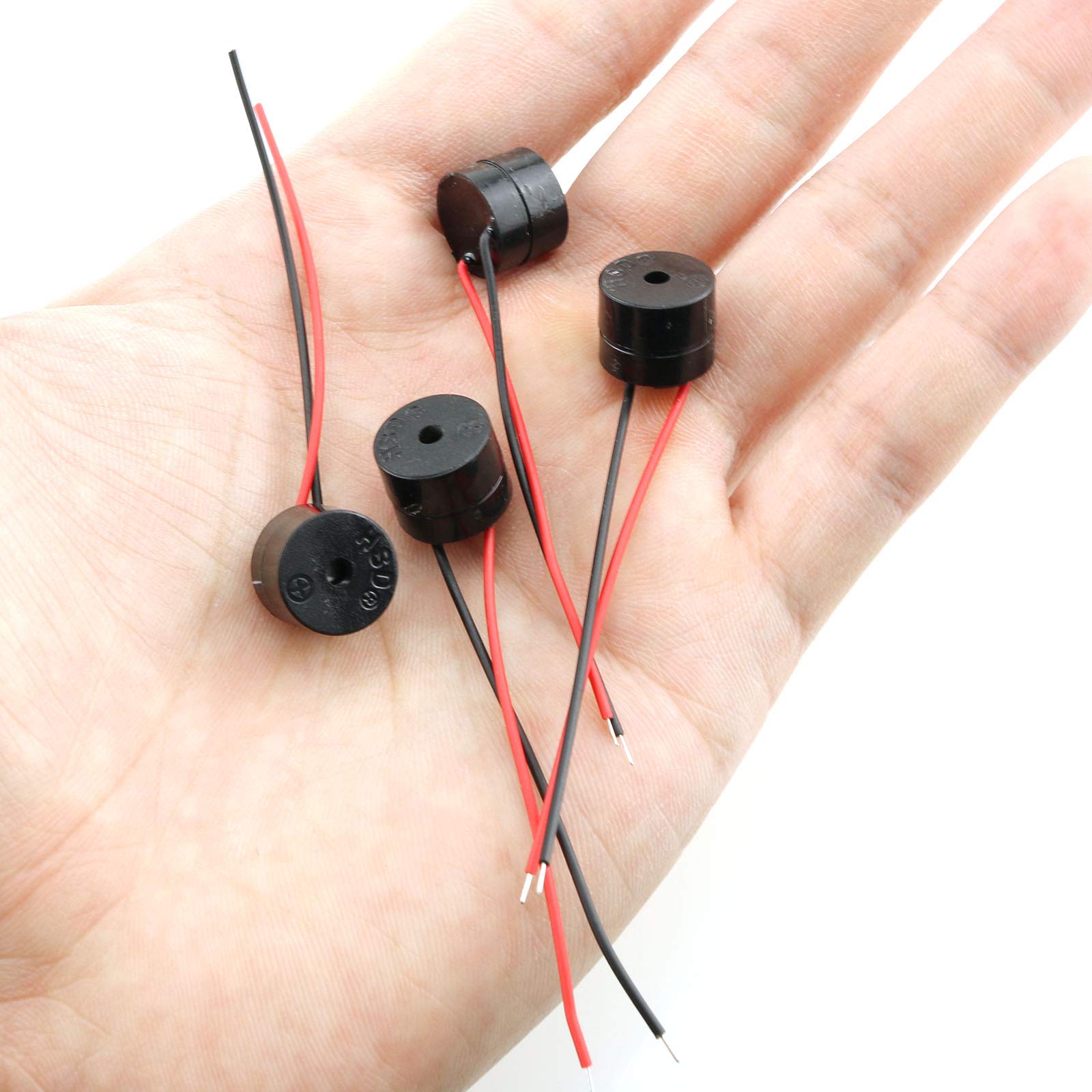 Buzzer Actif électronique 12V - Alarme Sonore, Bip Intermittent, Marque Zaplyte