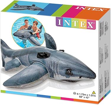Intex 57525 173x107 cm Shark Rider