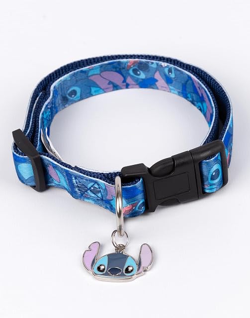Foto 5 de 7 de Disney Lilo y Stitch Pets Juego de Regalo Blue Lead Collar Water Food Bowl