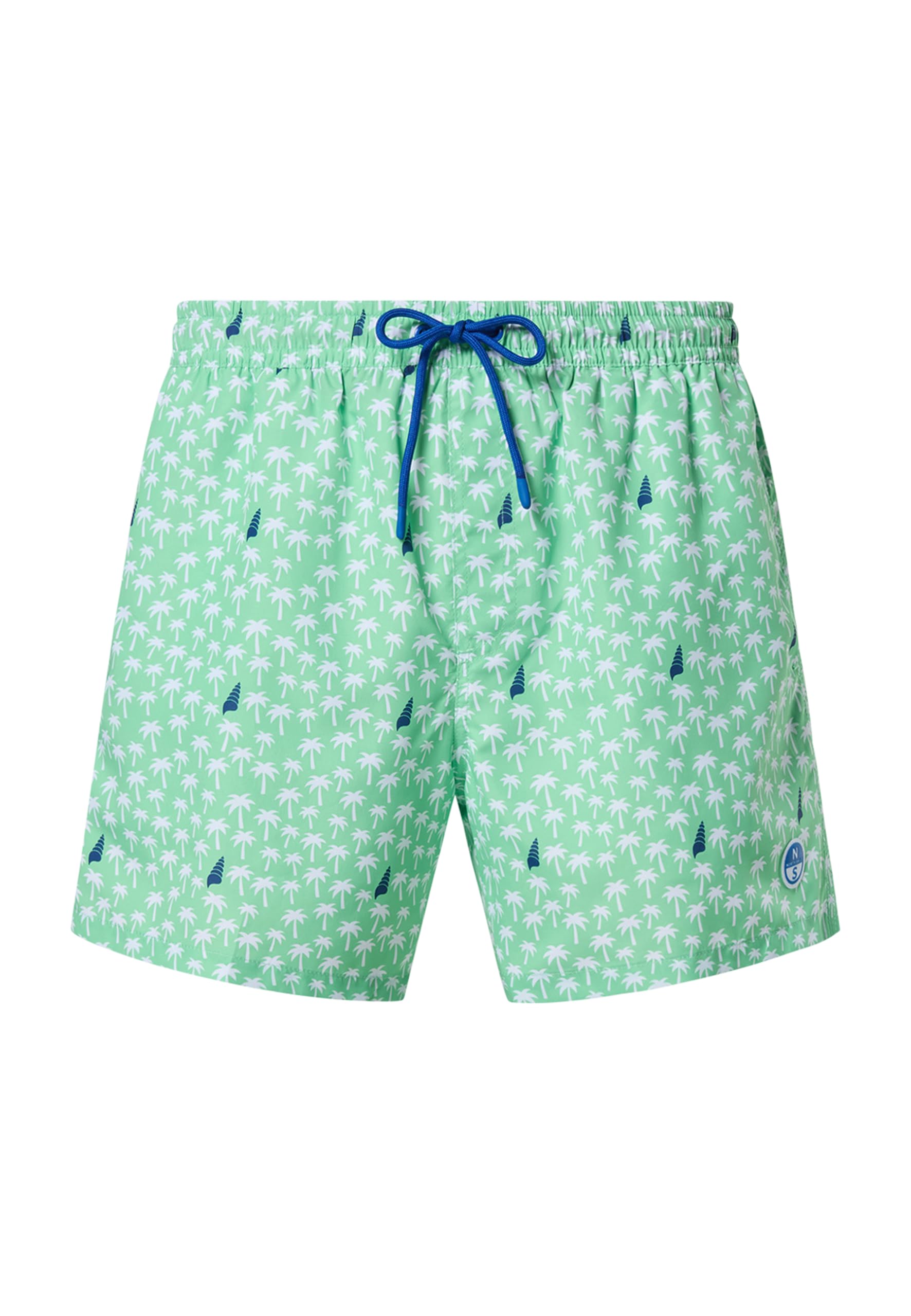 NORTH SAILS Boxer Mare Uomo in Poliestere Riciclato con Stampa Grafica