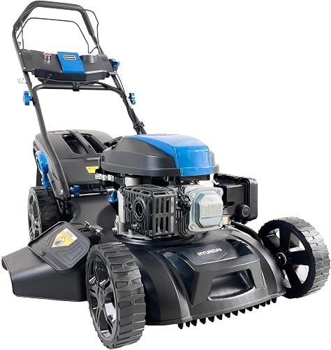 Tondeuse à Gazon Thermique Autotractée Noire 51 cm Hyundai