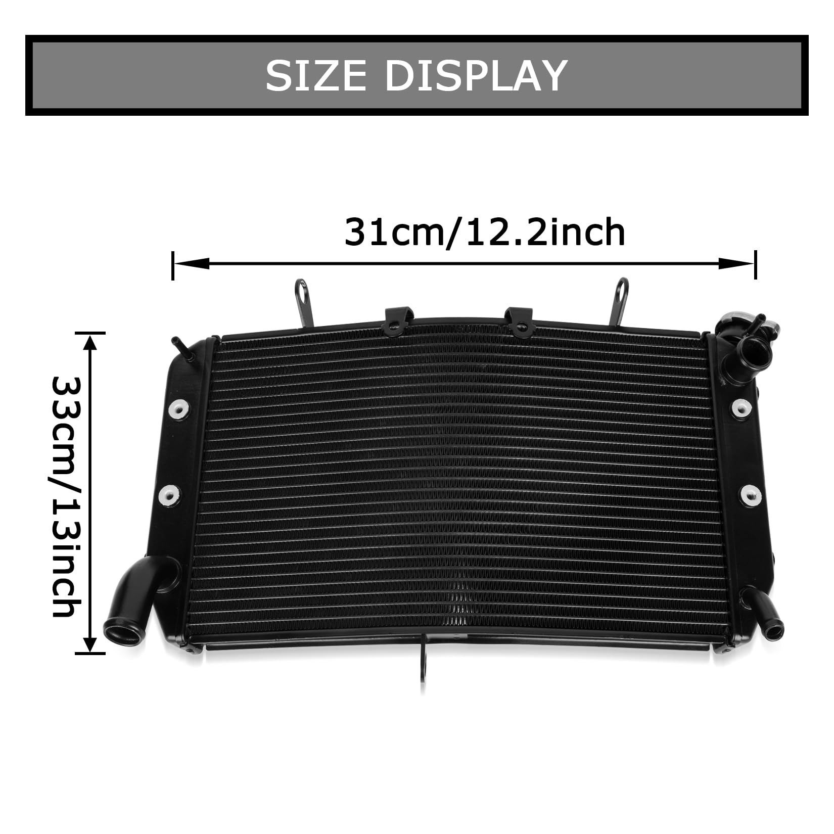 Raffreddamento del Radiatore Dell'olio del Radiatore del Motore per FZS 1000 2006-2015,per FAZER 1000 FZ1S FZ1N 2006-2012,per FZ8 FZ-N FZ-S 2011-2015 PSLER Accessori Moto