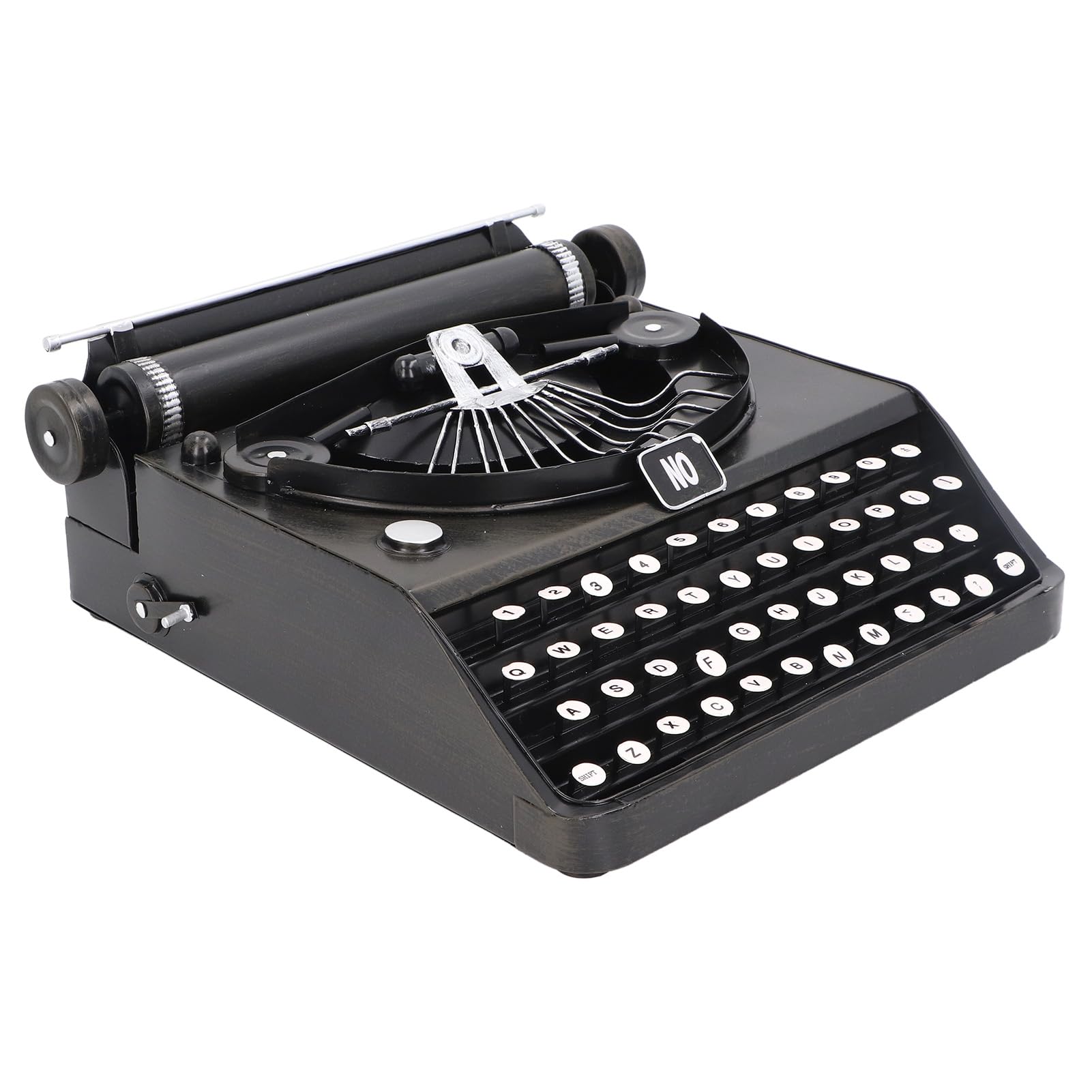 Tissting Vintage-Schreibmaschinen Modell, Retro-Schreibmaschinenmodell, Manuelle Schreibmaschine Aus Metall, Vintage-elektrische Schreibmaschinmodell für das Heimbüro