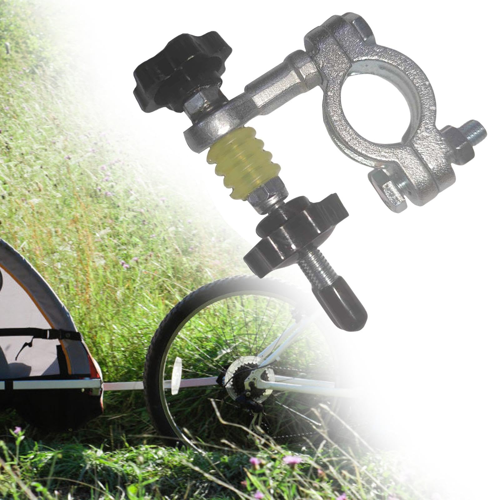 Conector Trasero para Remolque de Bicicleta, Adaptador para Ciclismo, Fácil Instalación, Buen Rendimiento, Accesorios Universales para Soluciones de R