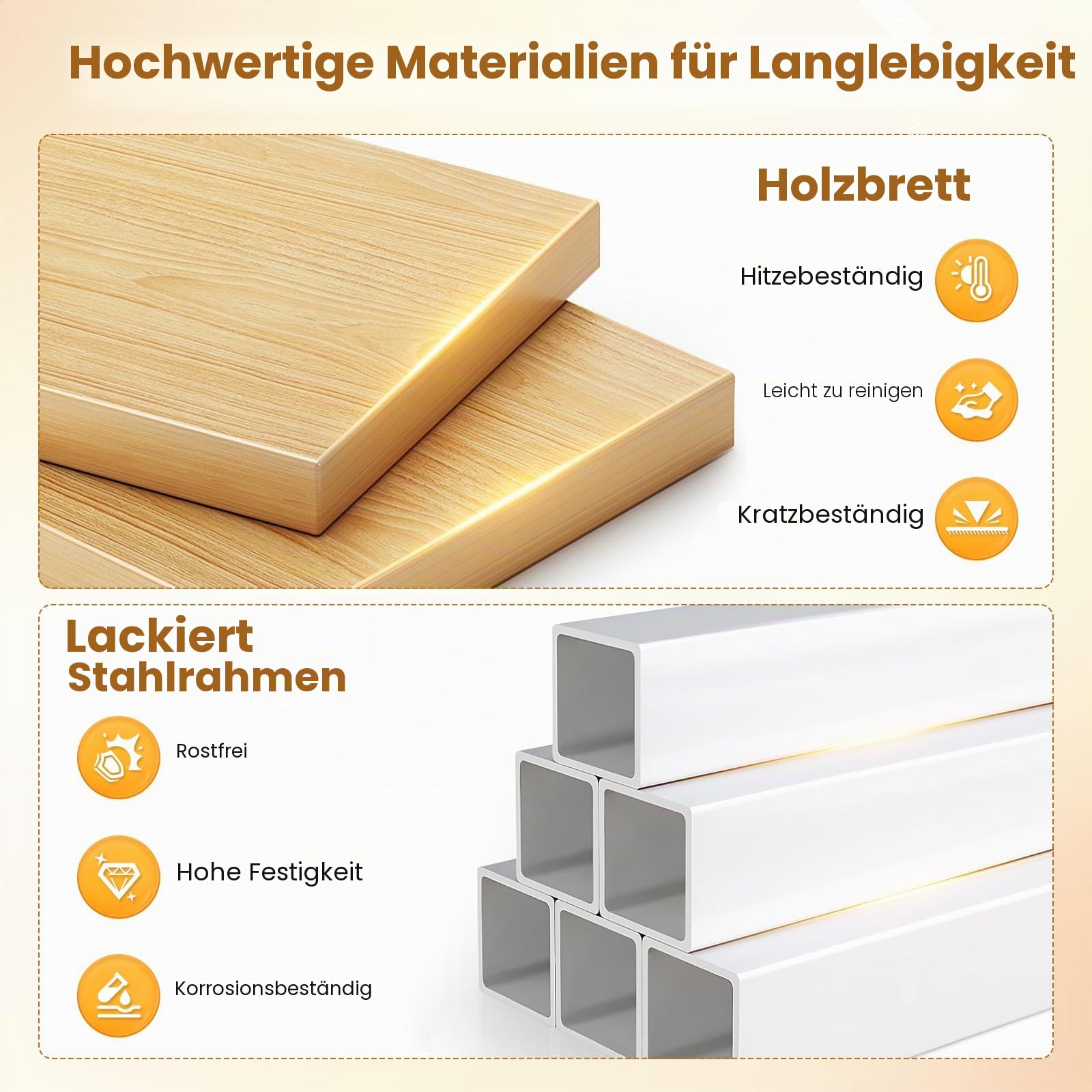 Regal über Waschmaschine(73x64x112CM), Tragkraft 350kg/770lbs Waschmaschinenschrank, Dreistufig Höhenverstellbar (96-101-106CM) Waschmaschinenregal, Verbindungsset für Waschmaschine und Trockner