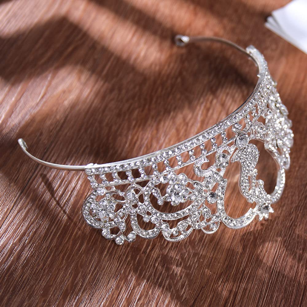 Gouden bloem bruids kroon strass tiara voor vrouwen bruiloft diadeem haaraccessoires - Mode accessoires kopen? | Korting tot 63