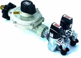 【新品未使用】LPガス調整器 二口コック付 ホース口 2口コック付調整器（ホースエンド式） | elg-onlineshop