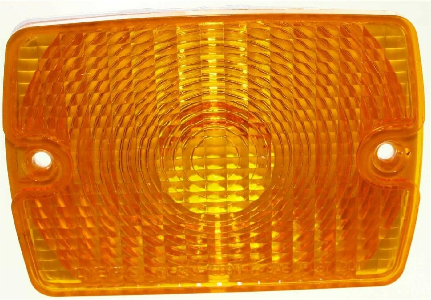 Signal Lights 2pcs Amber Turn Lamp Plastic for Jeep Wrangler SE Sahara 1994-1995, Left Right Side Turn Signal Light without Bulb 55055077