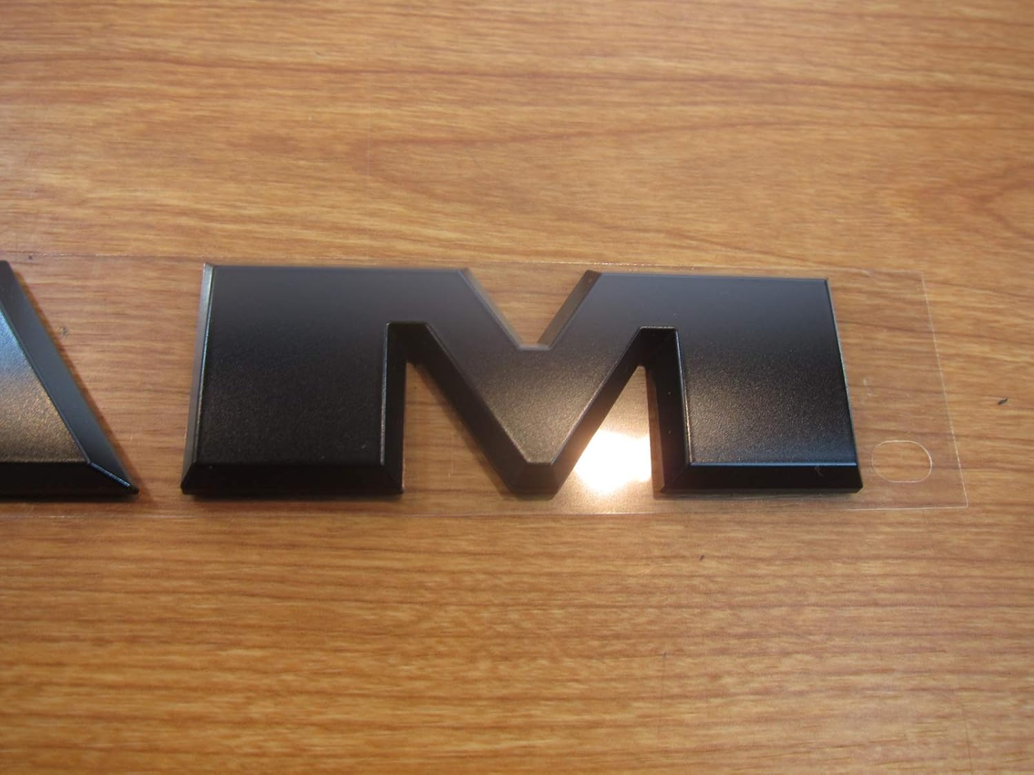 Mopar 2019-2020 Ram 2500 3500 4500/5500 Left Front Driver's Side Black Metal RAM Nameplate OEM Vehicle Emblem