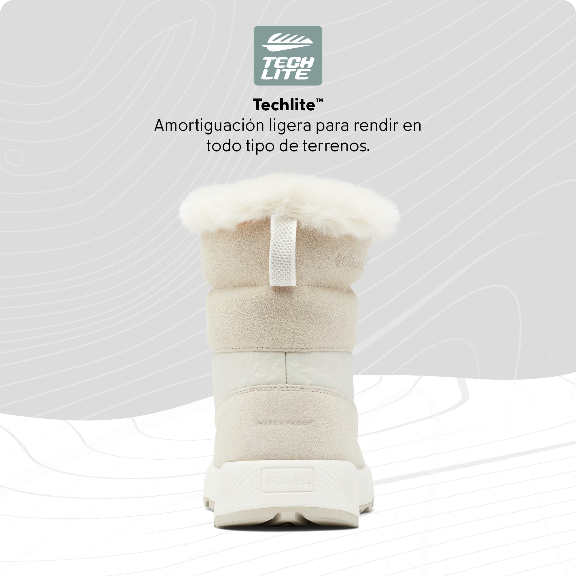 Columbia Zapatillas de Nieve para Mujer, SLOPESIDE PEAK LUXE