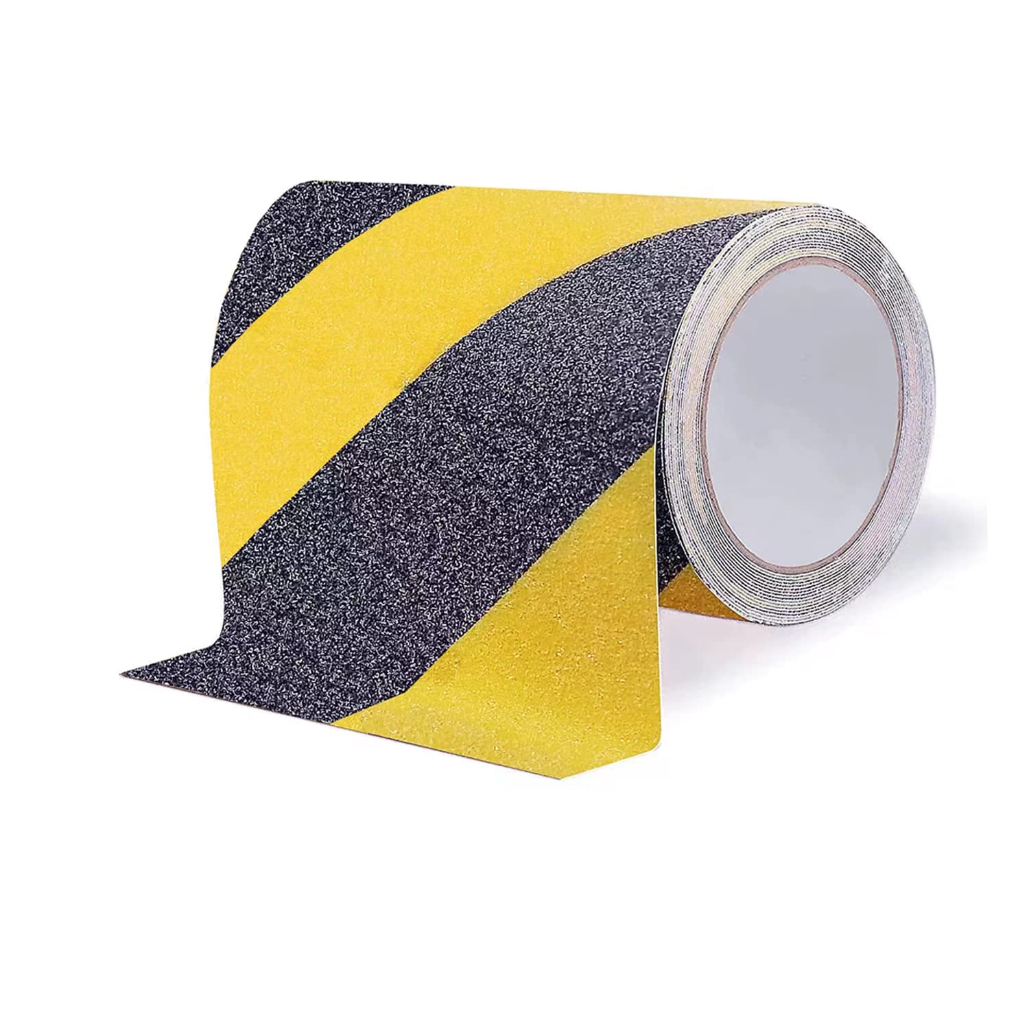 Nastro antiscivolo, impermeabile, autoadesivo, giallo/nero, 2,8 x 9 m