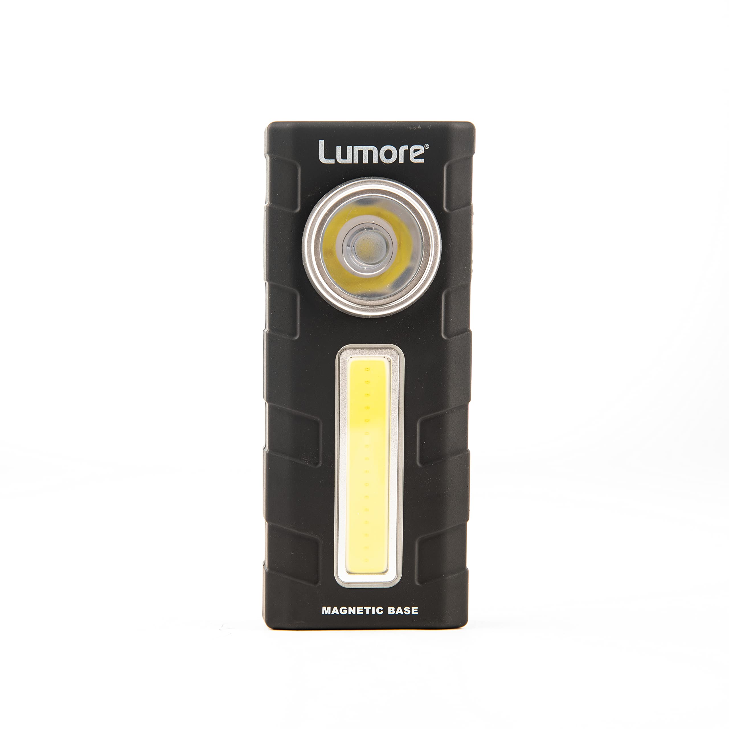 Lumore 2-N-1 Task Light-Hands Free Magnet | 300 Lumen Water and Impact-Resistant Task Light