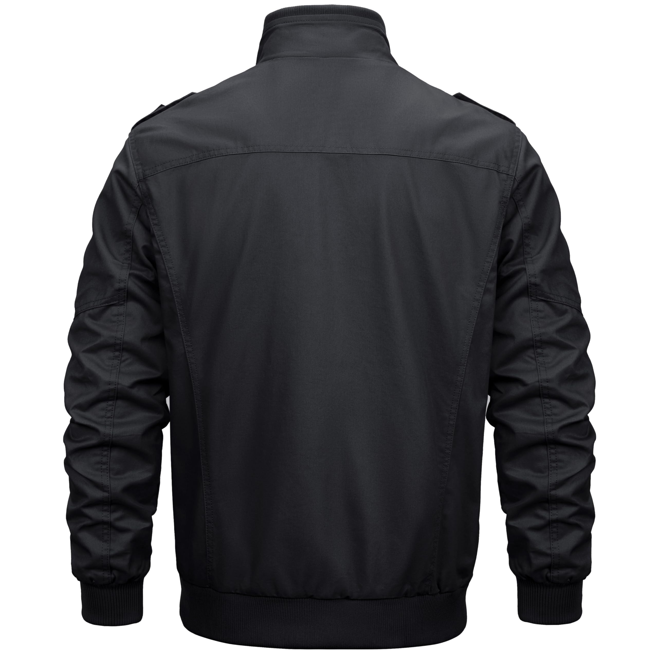 MAGCOMSEN Veste d'hiver chaude en polaire pour homme avec poches multiples coupe vent pour homme veste militaire homme