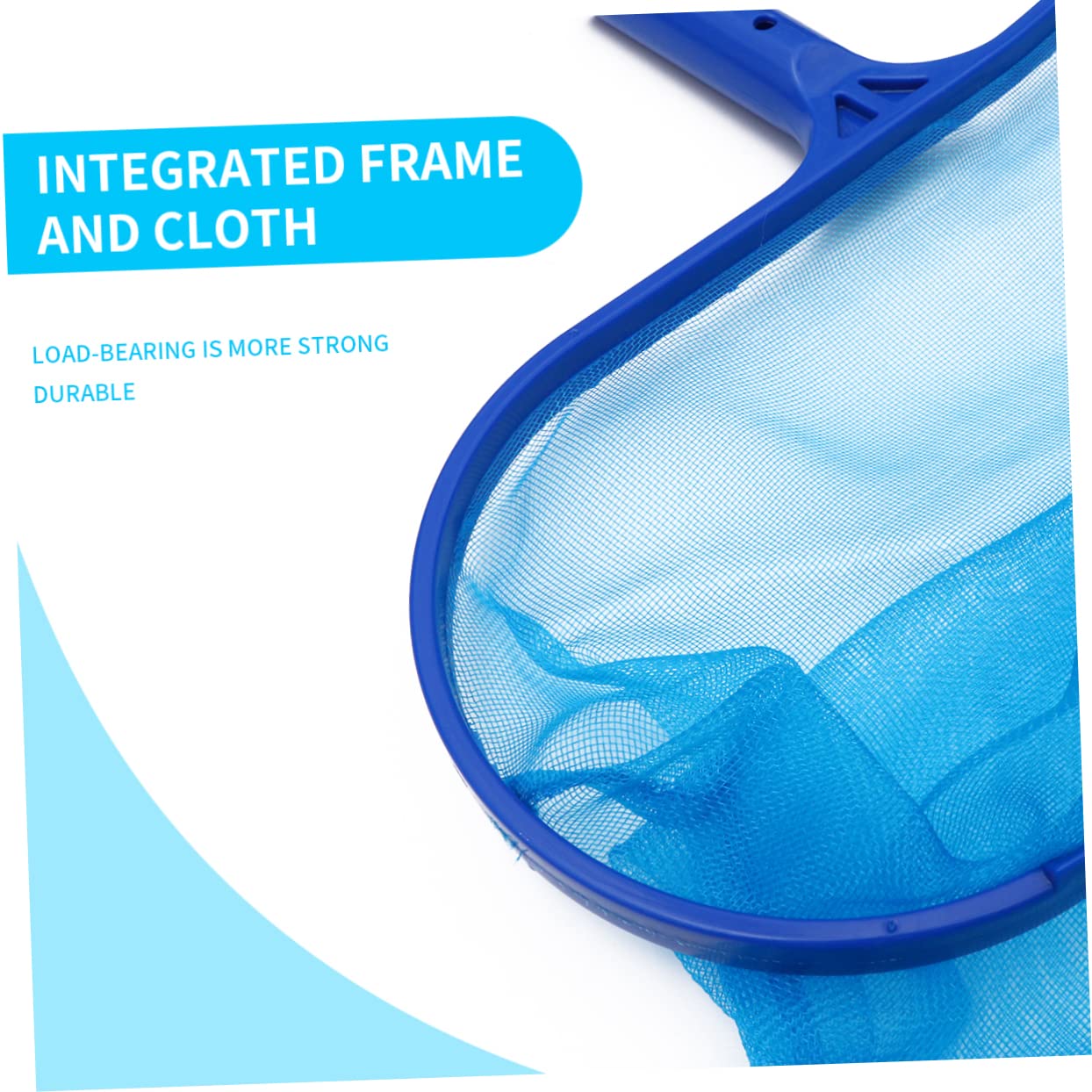 UKCOCO Red de Limpieza para Piscina 3x35 Cm Azul con Varilla Extensible