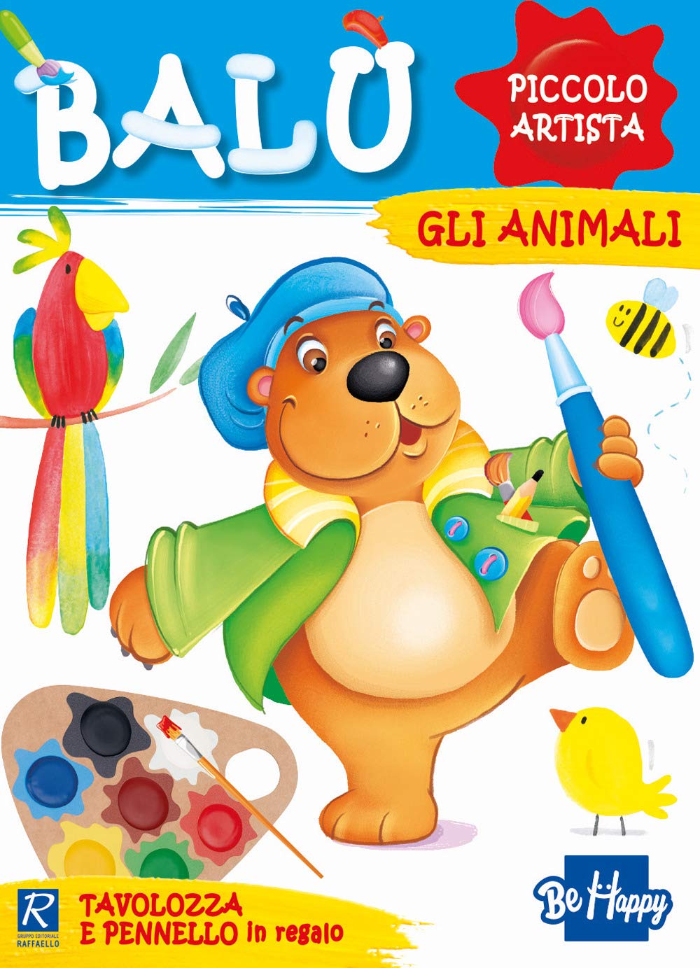 Gli Animali. Balù Piccolo Artista. Con Tavolozza E Pennello - 4