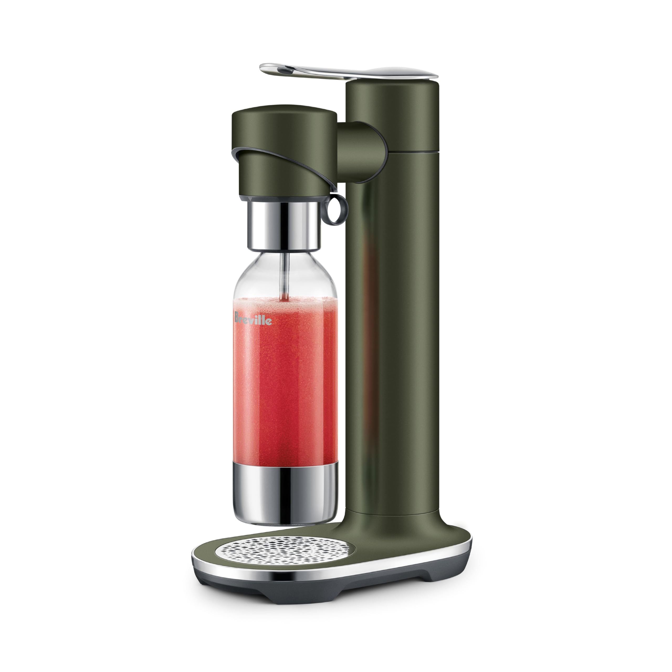 Breville InFizz Fusion Sparkling Water Maker, Olive Tapenade