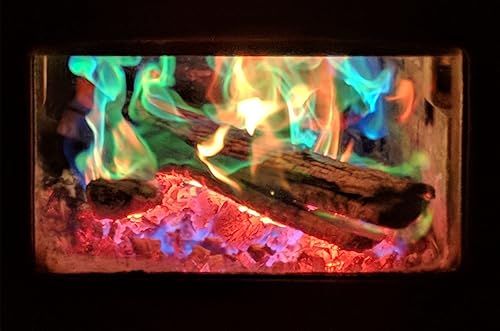 Miniatura 4 de Mystical Fire Paquetes que cambian de color, hogueras, fogatas, multicolor encantada, diversión mágica para interiores o uso al aire libre,