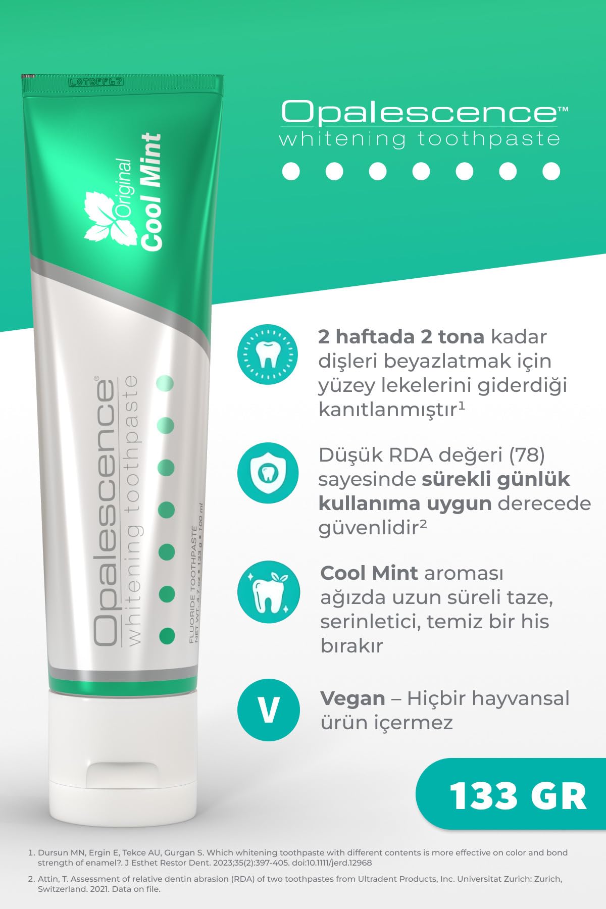 Opalescence Diş Macunu Beyazlatıcı 133 Gr