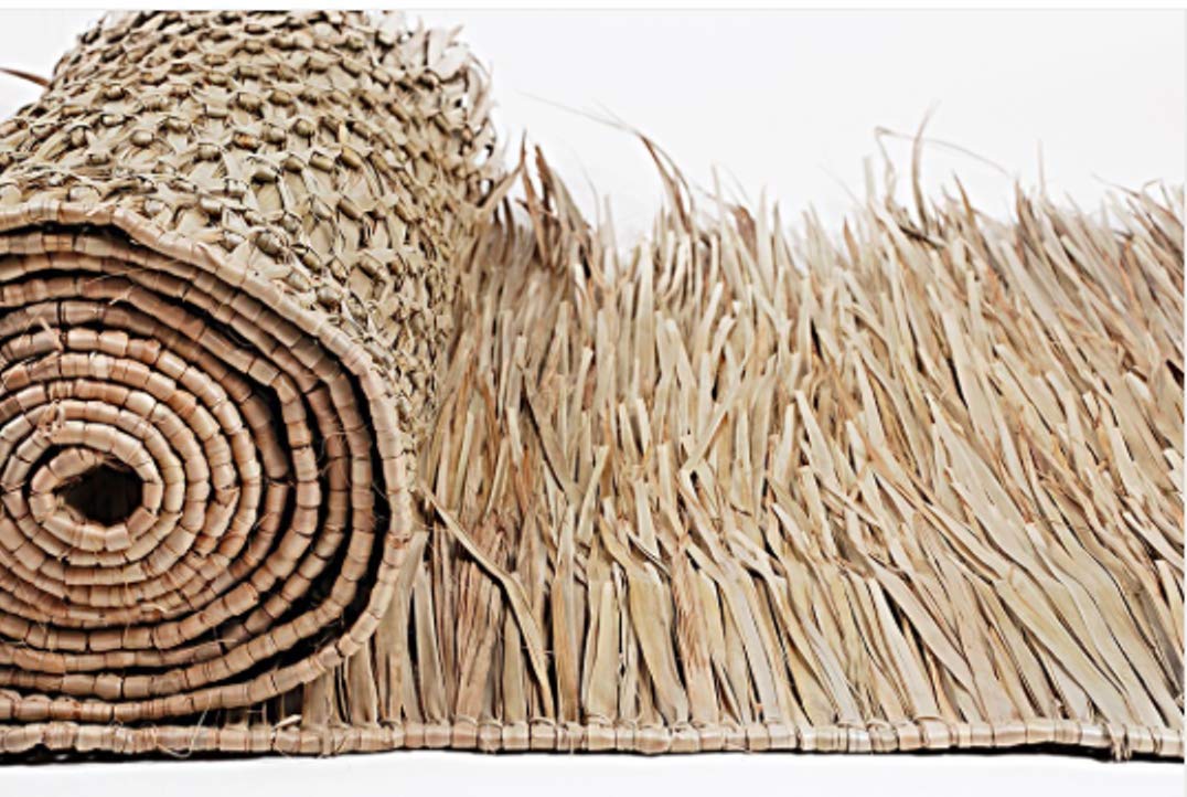 Mexican Palm Thatch Runners-30 Wide Choice of 2 Lengths (Palm Thatch, 27' Roll)