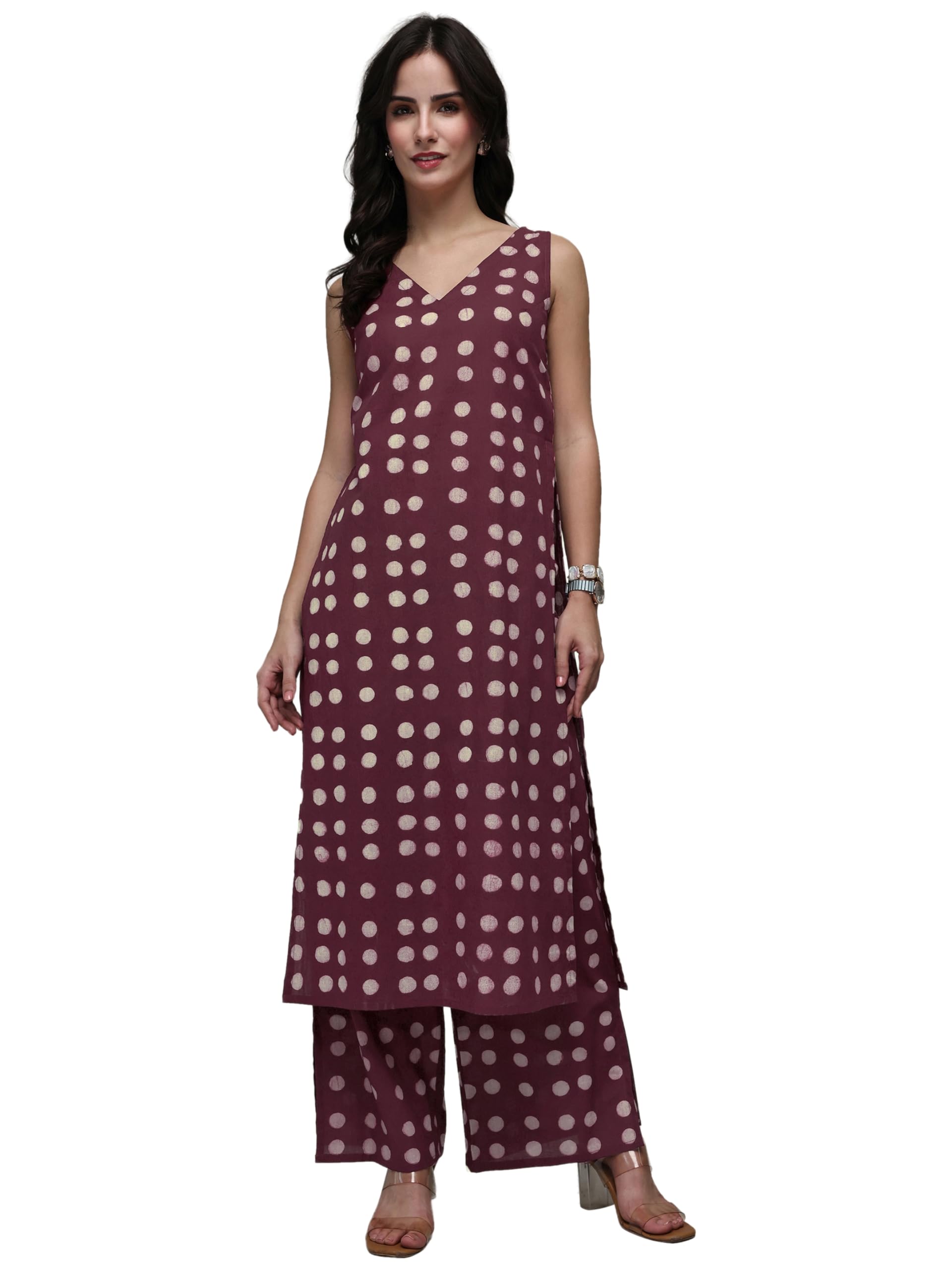 Printed Cotton Co Ord Set | daily wear | casual wear | office wear-image-49
