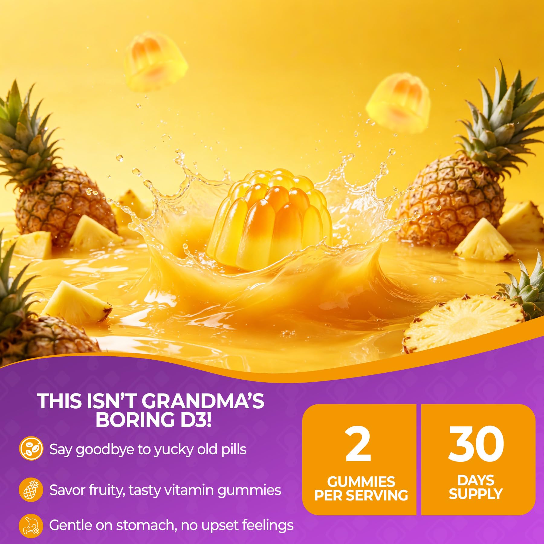 Vitamin D3 K2 Gummies for Women & Men, 10000 IU D3 Supplement — Amazon image 9