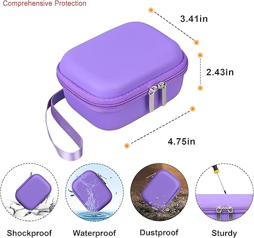 Miniatura 3 de Estuche de transporte para Bitzee Digital Pet Juguete virtual interactivo, juguetes electrónicos para mascotas, juguetes para niños, funda de