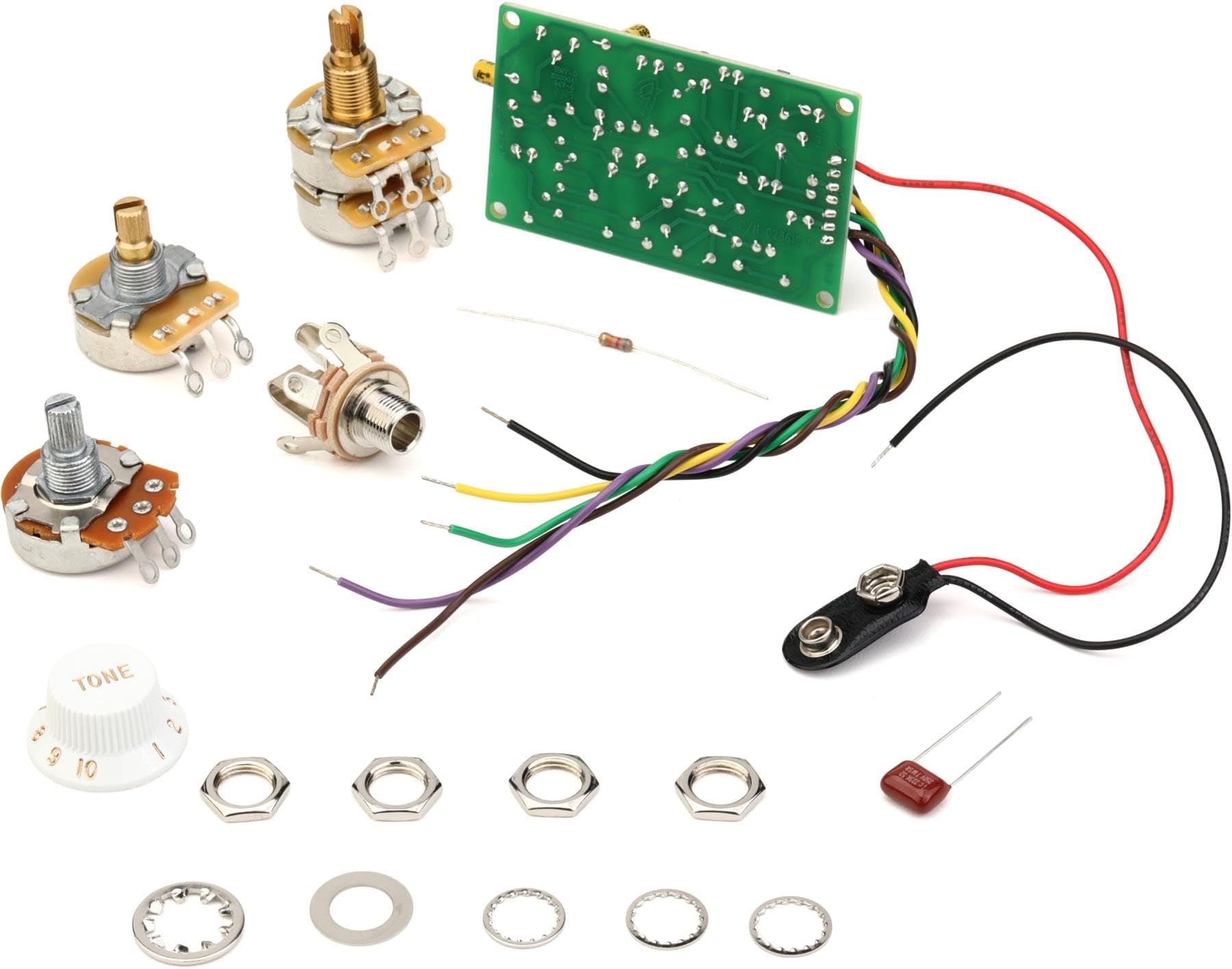 Fenderピックアップ Stratocaster® Mid Boost Upgrade Kit