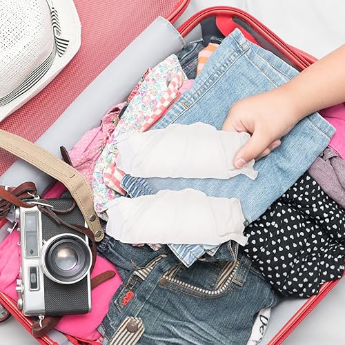 Miniatura 2 de Healifty 10 piezas de ropa interior desechables para hombre, prácticas, ligeras, de algodón, para viajes, fitness, negocios, sauna, masaje, Blanco