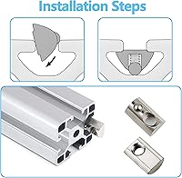 Vista 6 de 60 unids M4 Spring T Nut Rolling Ball Cargando para Perfil de Extrusión de Aluminio Impresora 3D Máquina Industria Accesorios