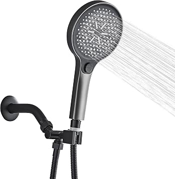 Shower Head with Handheld Set, 4-Settings Powerful Water Spray