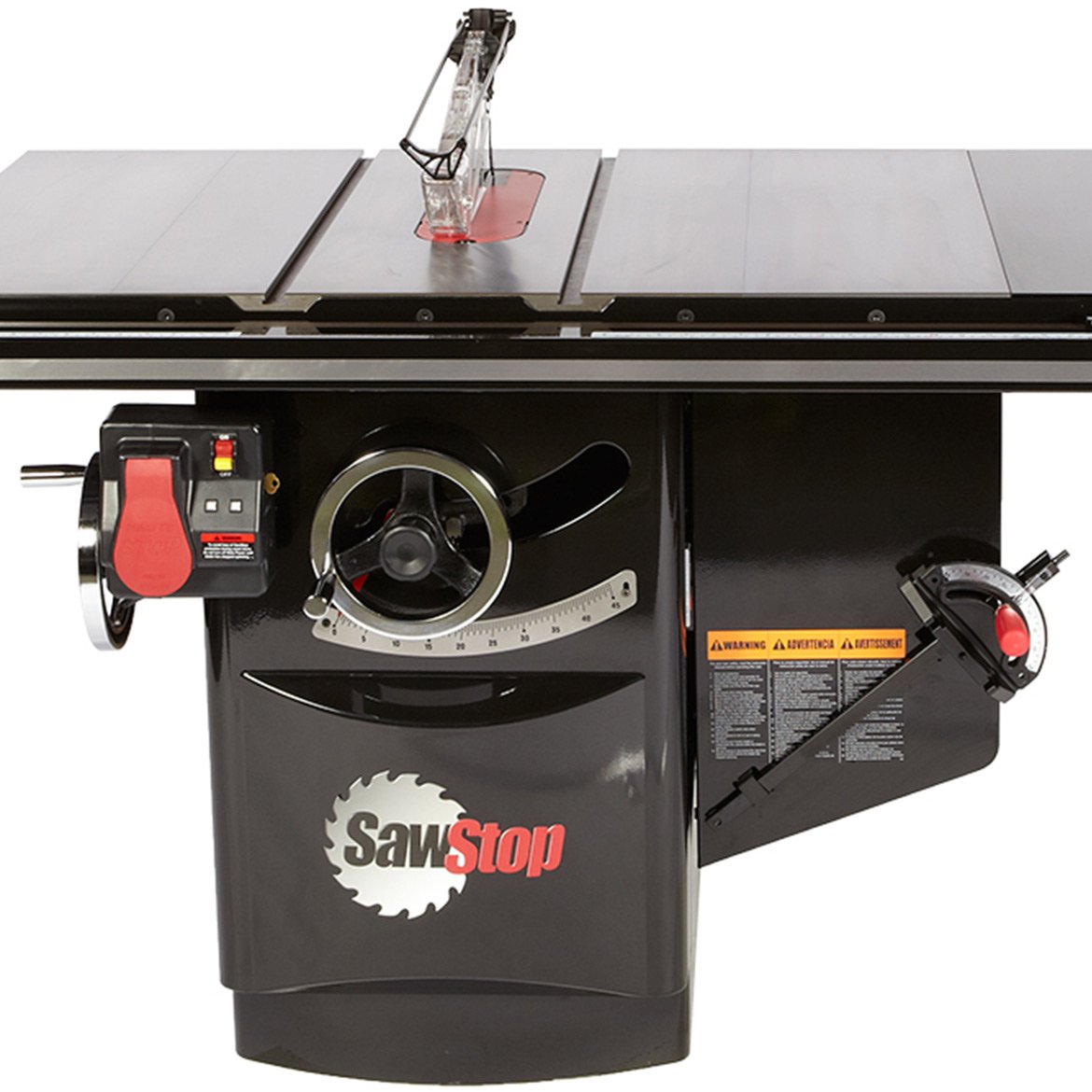 7.5 HP 17.8 Amp Industrial Cabinet Saw 