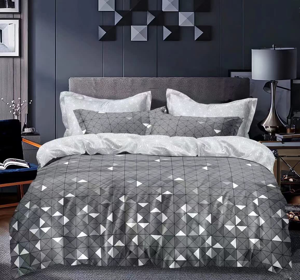 Golden Home Kingsize Bedsheet 6pcs One Set High Cotton Quality Bedding Set Duvet Cover (24)
