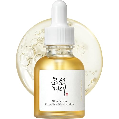 Beauty of Joseon Glow Serum Propolis and Niacinamide Hydrating Facial Soothing Moisturizer for Uneven Skin Tone Korean Skin Care 30ml 1 fl.oz