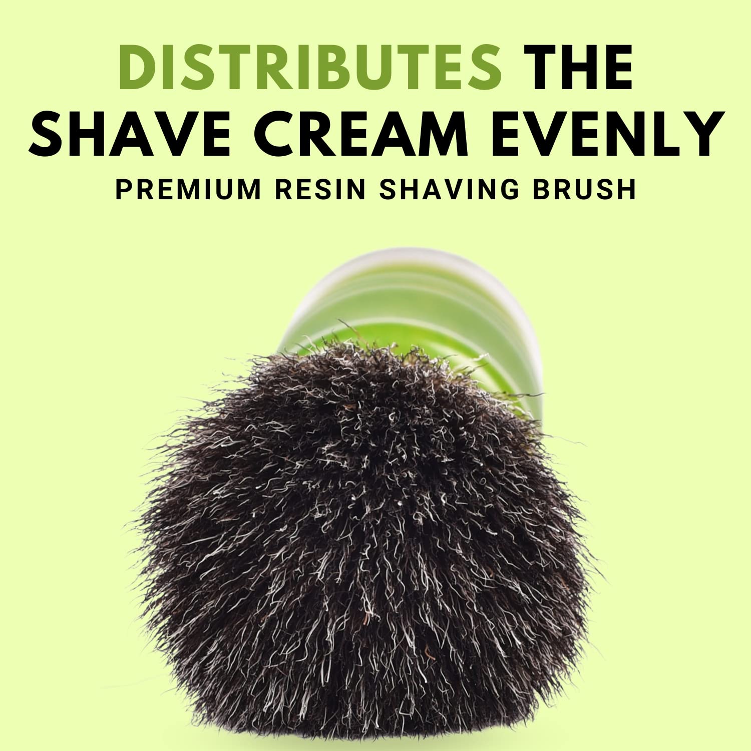 UrbanMooch Luxury Soft Shaving Brush For Men | Ultra Soft & Absorbent Bristles | Cruelty Free | Creates Rich Lather | Handmade In India for A Smooth Shave | Knot Size 22 MM - Image 4 thumbnail
