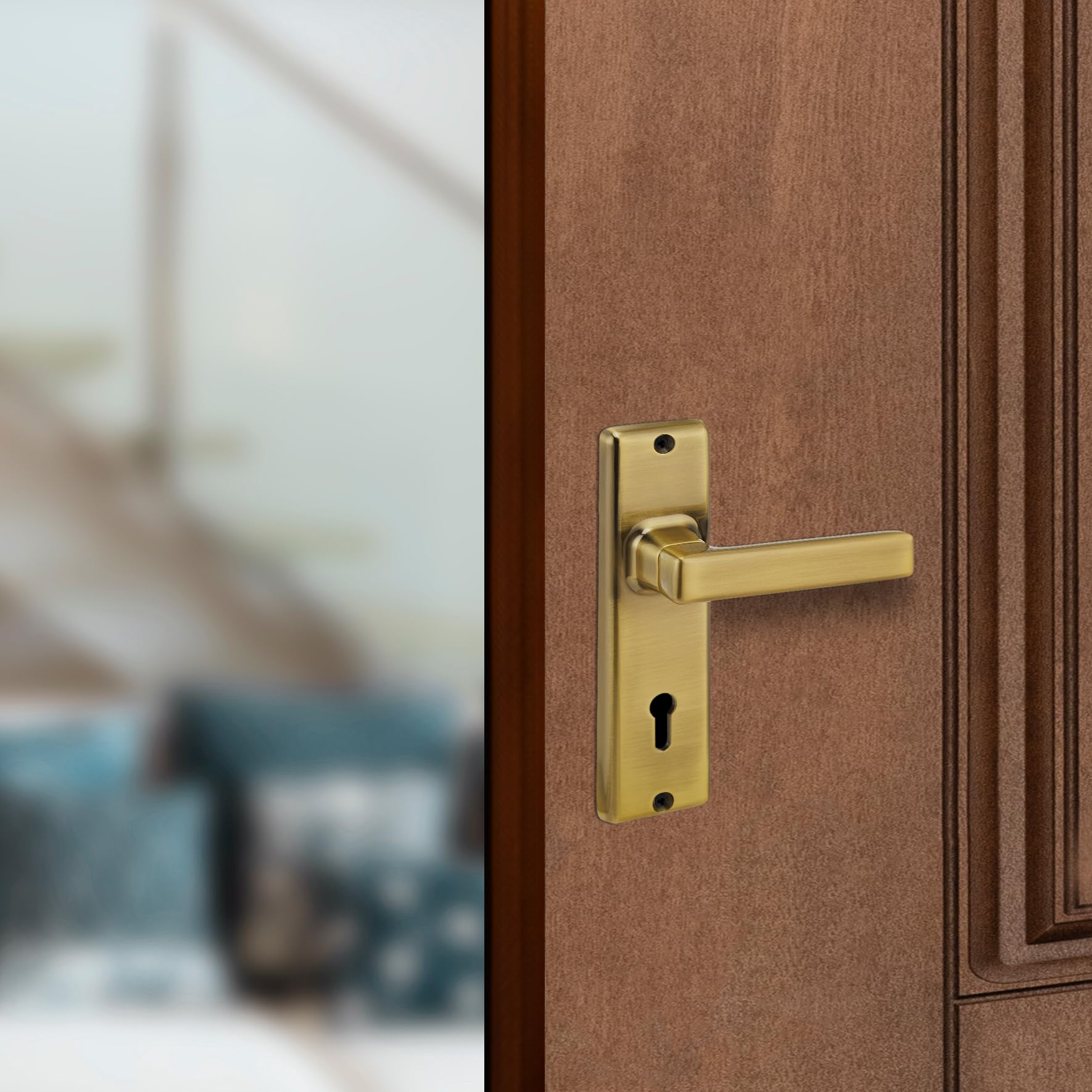 amazon basics Door Handle for Main Door | Main Door Handle |3.7 inch Length of Handle for Grip |Antique Brass | Zinc Alloy (B0CF1HFG5H) Amazon Price History, Amazon Price Tracker