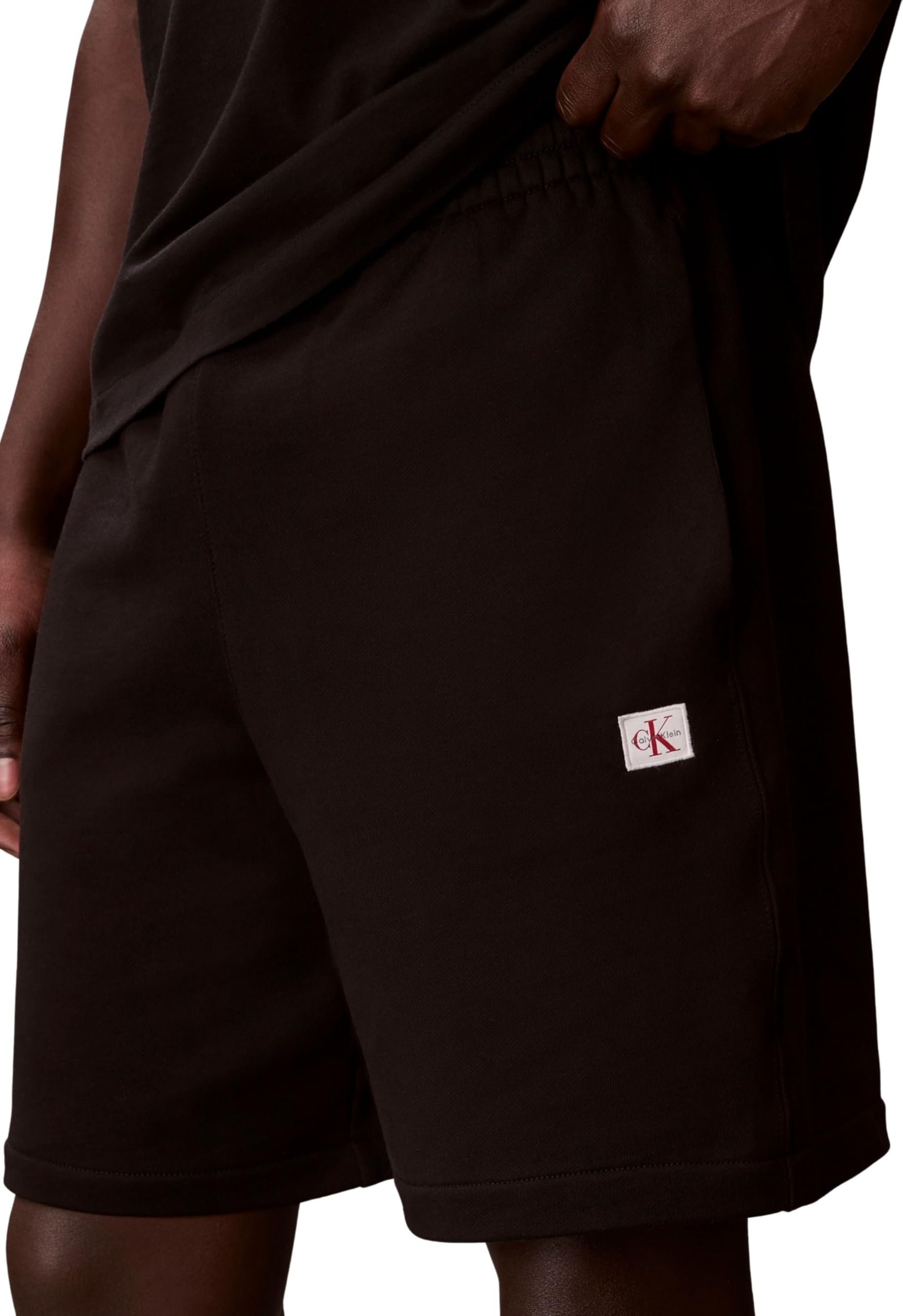 Calvin Klein - EU 350terry Badge Short Lv04rf282g, Pantaloncini Uomo