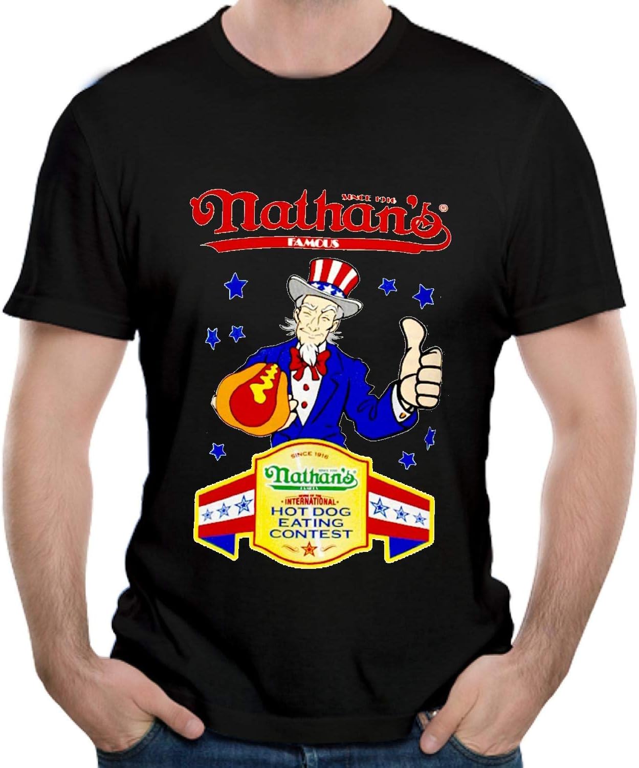 YBTX Nathans Hot Dog Eating Contest 4th of July Joey Chestnut Champion T Shirt