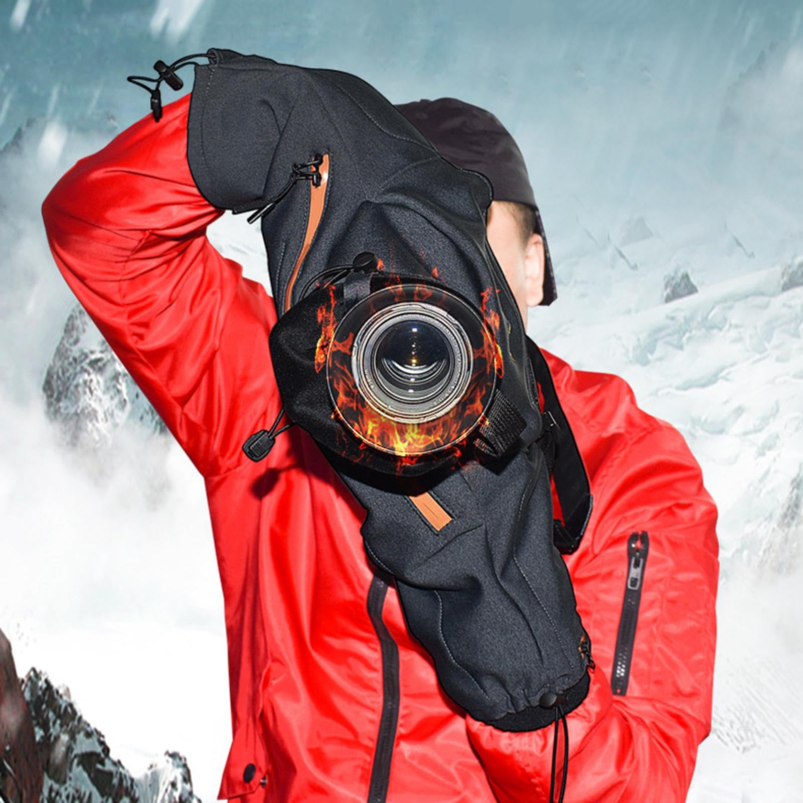 Housse chauffante pour Appareil Photo par Temps Froid | Chauffe