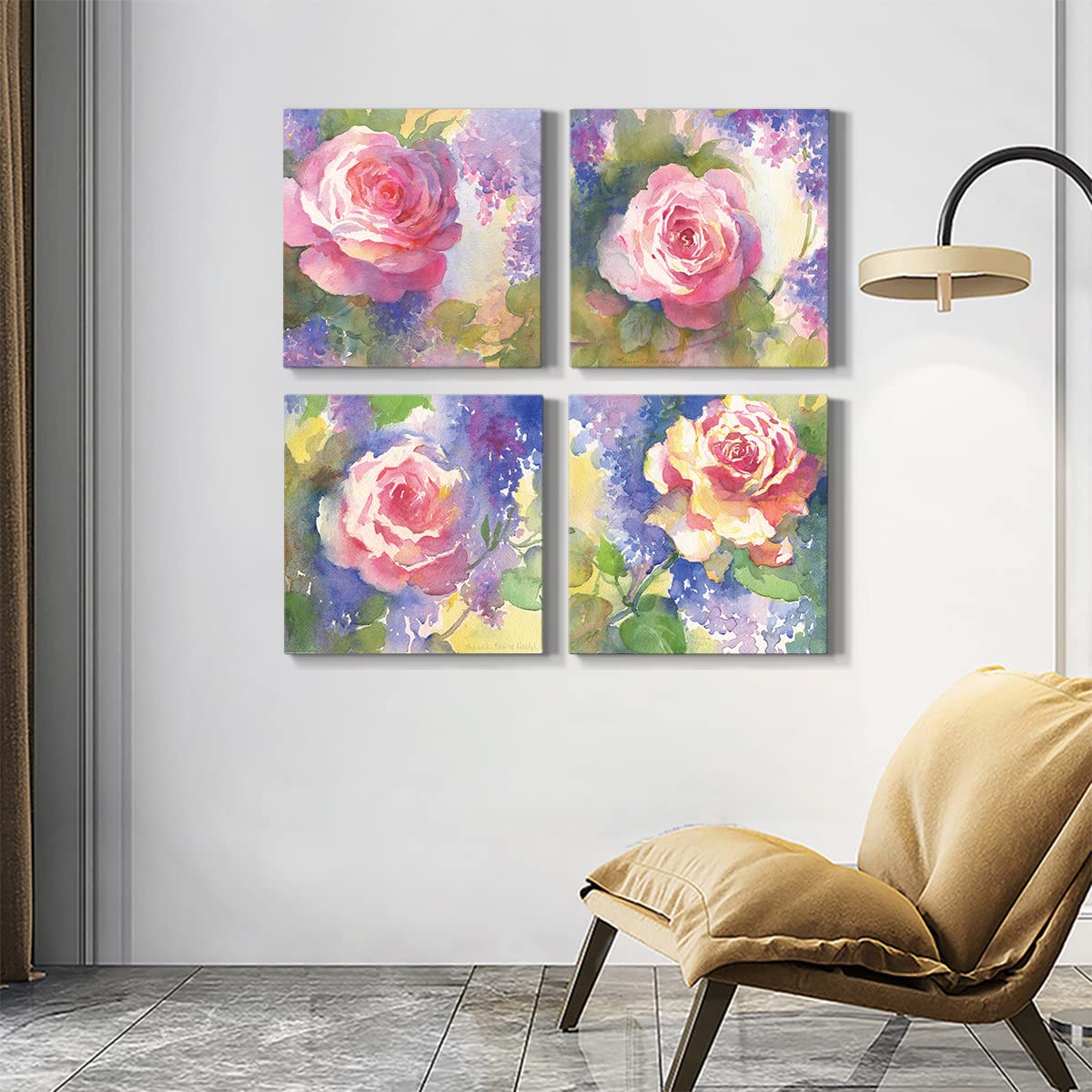 ジョアン.アイザック スプリングフラワーズ バイオレット Amazon