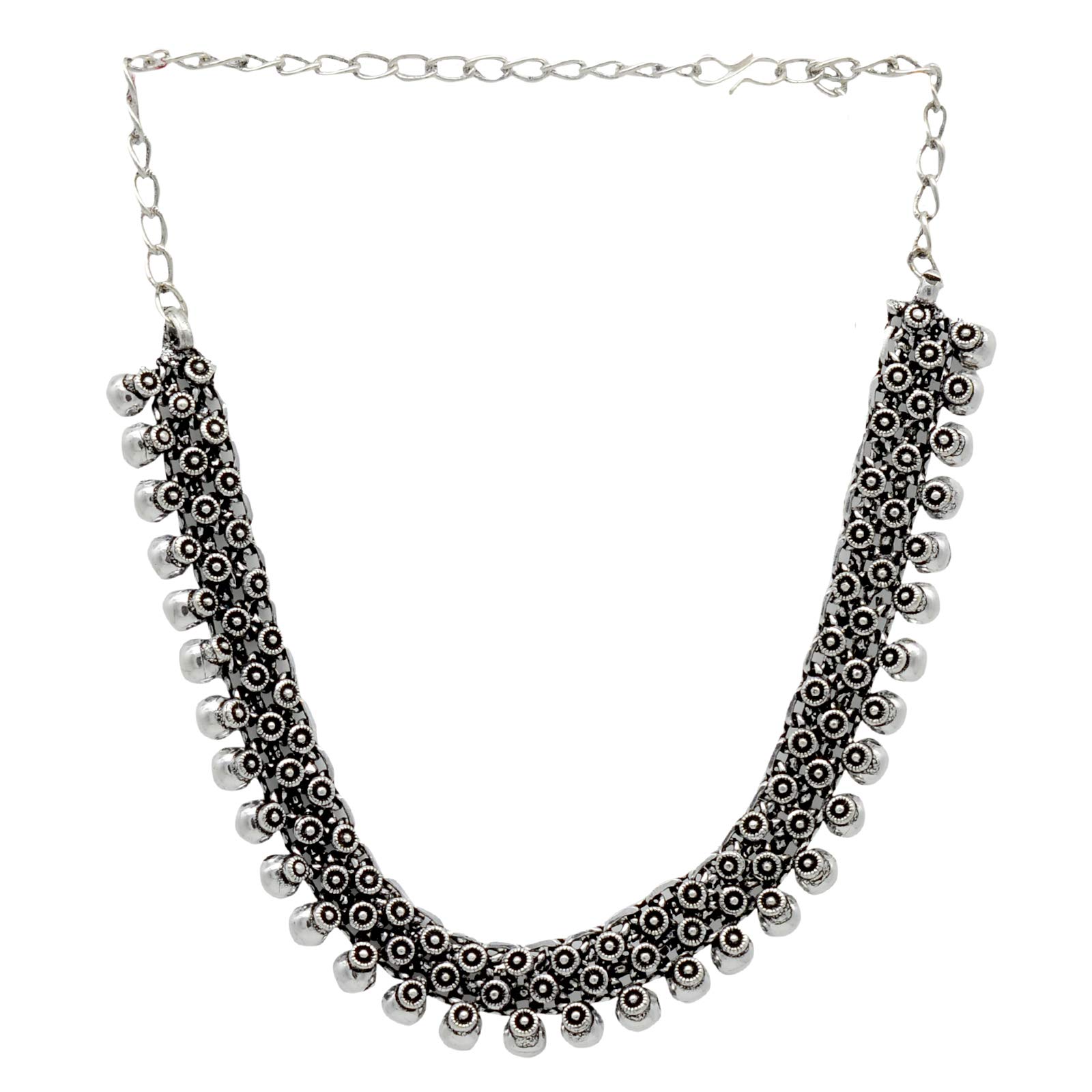 See full amazon price history chart for TEEJH Arya Silver Oxidized Necklace For Women TEEJH Arya Silver Oxidized Necklace For Women (B08YN3W1G1) Amazon Price History, Amazon Price Tracker
