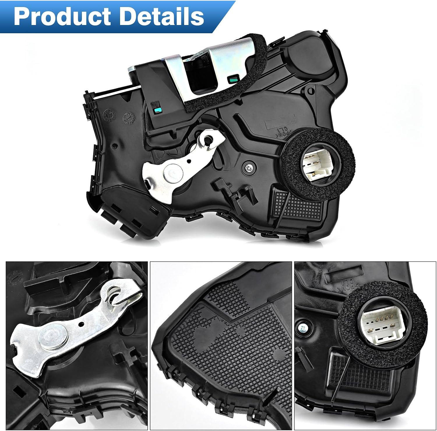 Front Door Lock Actuator Driver Side, Compatible with Lexus Compatible with Toyota, 69040-0C050/69040-06180/931-401
