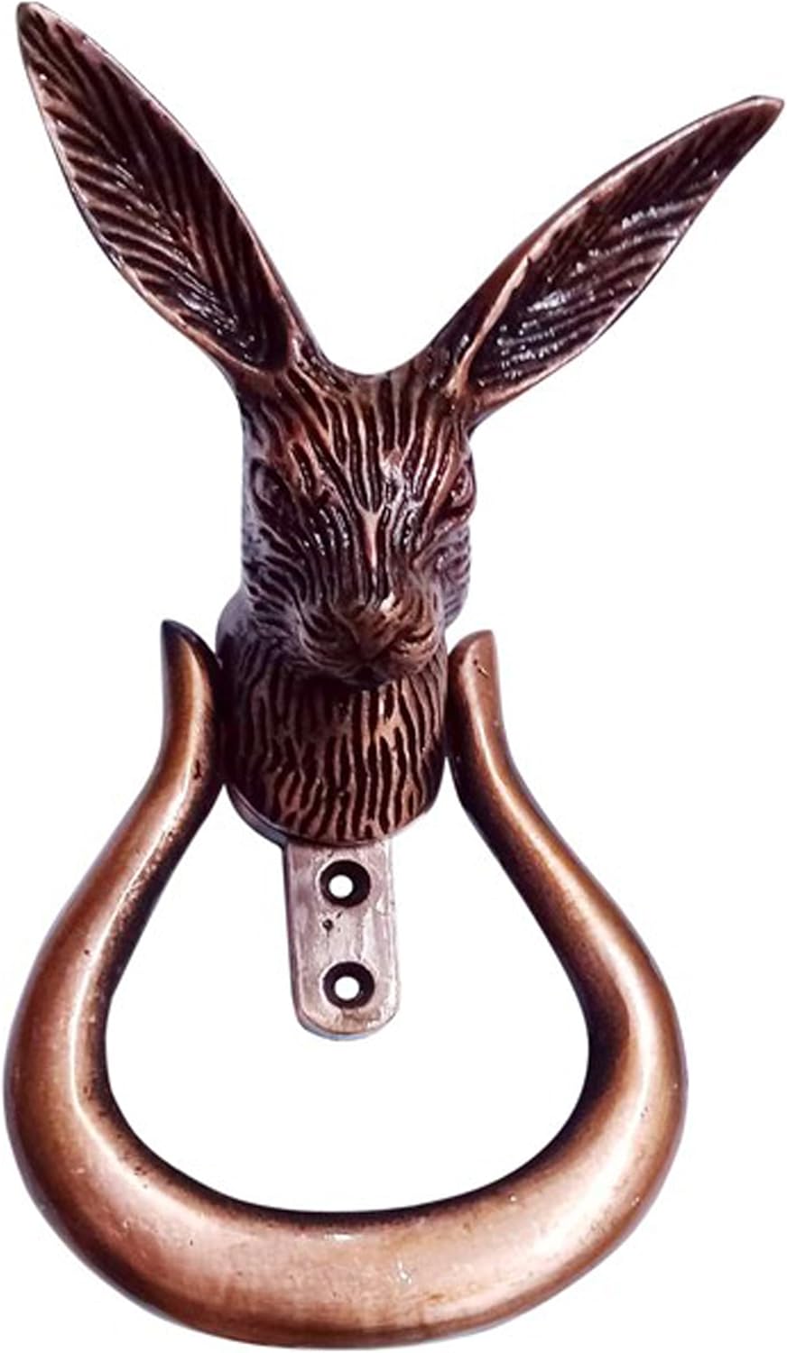 “Kangaroo” Iron Door Knocker (Antique Copper Finish) - Supplied as 1 Piece Per Pack