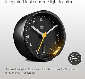 Amazon.co.jp: BRAUN ALARM CLOCK ブラウン アラーム クロック 時計