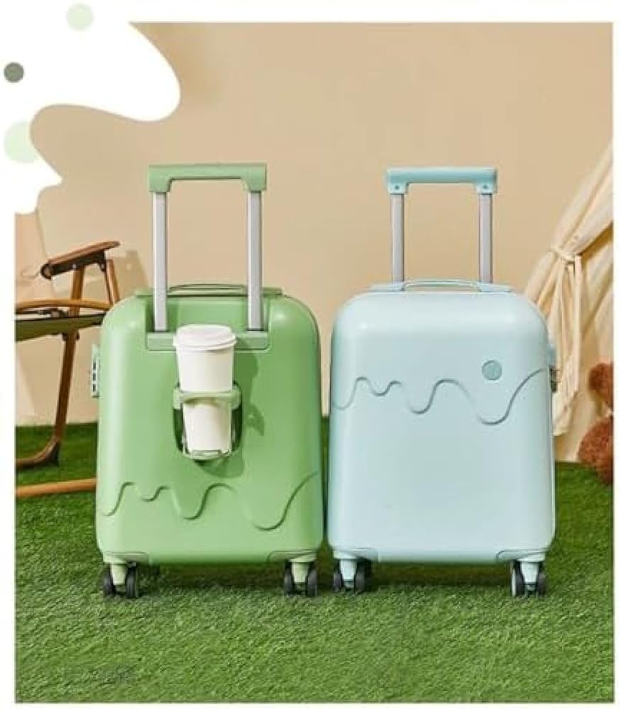 Amazon | [売店] スーツケース 小型 アイスクリーム型 かわいい