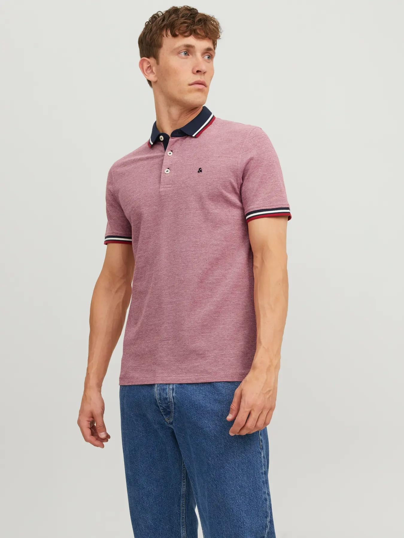 Jack & Jones Herren JJPAULOS Polo SS MP – Bild 2