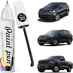 Stylo de peinture pour voiture compatible avec Ford (UM Agate Black Metallic)