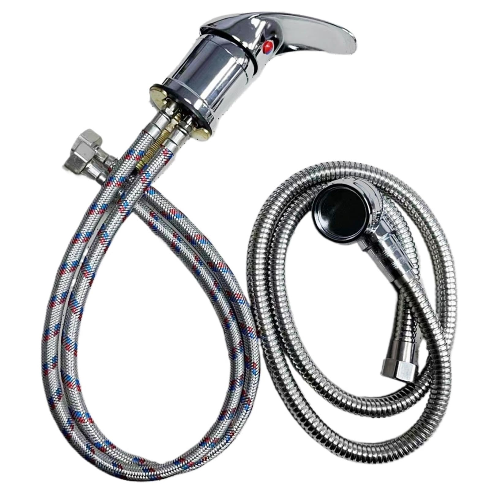 Ekalgretra One Color Shampoo Basin Faucet Salon Shampoo Bowl Faucet Set Water Saving Shower Head For Rinse Basin Washing Hair Backwash Unit